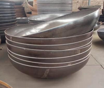 中国 Q345R 炭素鋼半球頭 1000mm 直径 円筒形頭 販売のため