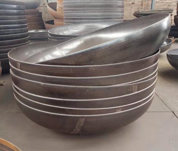 Quality Q345R Carbon Steel Hemispherical Head 1000mm Diameter Elliptical Heads for sale