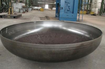 China Cabeza de plato elíptica de acero al carbono de 200 mm de diámetro para recipiente a presión en venta
