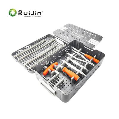 China Orthopedic Instrument Set for Spinal Medical Surgical Surgery Implant Internal fixation medical instrument set for sale