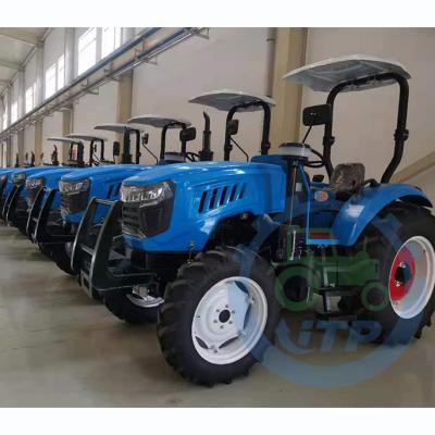 China Cylinder Engine Powerful 4WD LC85 85hp Agricultural Farm Tractors for sale
