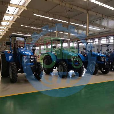China Shengbao Agricultural 1-4 Cylinder 4 Stroke 4 Wheel Drive Farm Tractors for sale