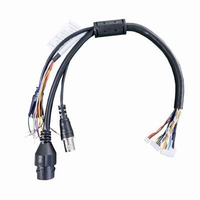 China Factory Manufacturing Custom Wiring Harness Tape IP Camera Tail Cable for sale