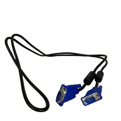 China Male To Male 15 Pin VGA Audio Cable HD Computer Monitor VGA Cable 1.5m Length for sale