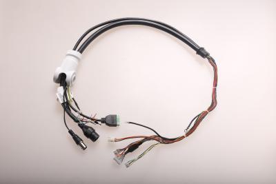 China Custom IP Camera Extension Cable RJ45F / 3.81PITCH 2PIN / Insulated Terminal 009 for sale