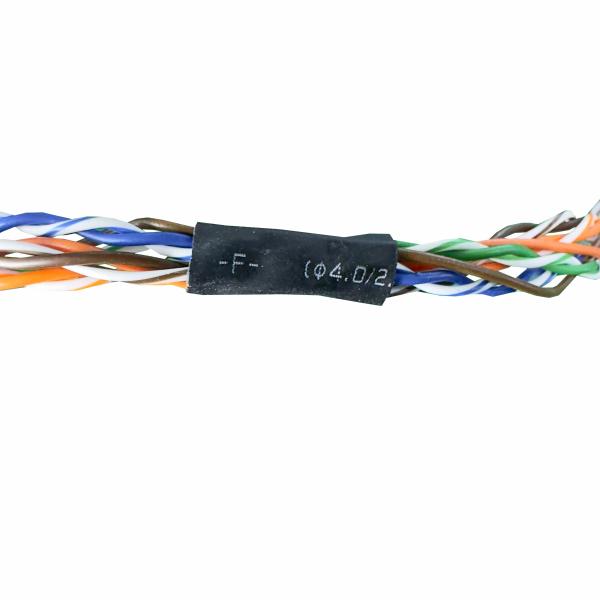 Quality 520mm Power Cable Assembly Rj45f 3.81 Pitch 2 Pin Waterproof Power Wire Harness for sale