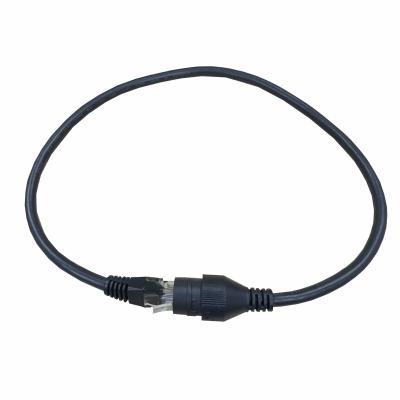 China Customized Network Communication Cable Wiring Harness 500mm Length 075 for sale