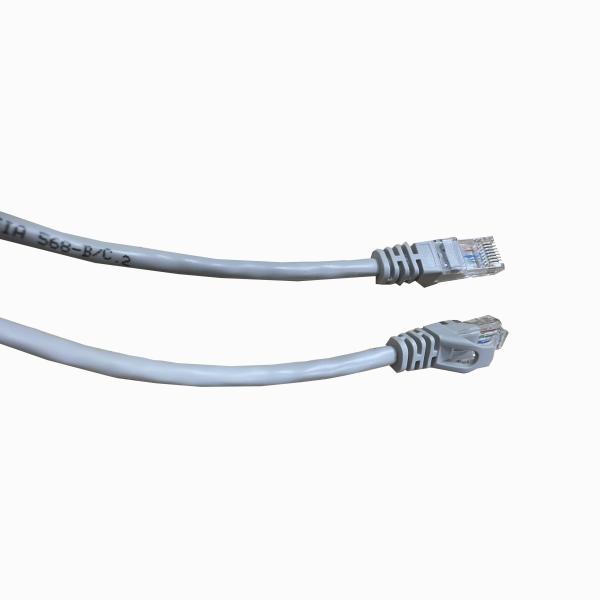 Quality Gray Cat5e Network Communication Cable 8P/8C G/F*2 Crystal Head 1000mm 087 for sale