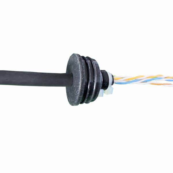 Quality POE Electrical Cable Wiring Harness Kit Waterproof With Female Base/ Male Head for sale
