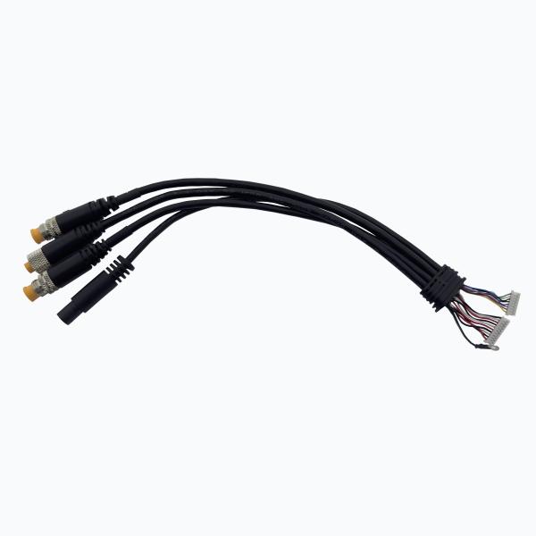 Quality Custom 8 PIN Head Automotive Wiring Harness With Copper Conductor For BMW for sale