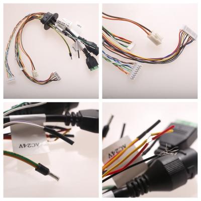 China Customizable IP Camera Cable with Length 135mm / RJ45F/3.81PITCH 2PIN Connector Type 008 for sale