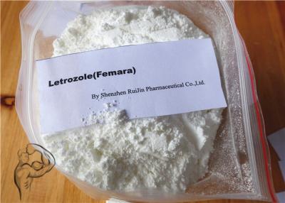 China Raw Breast Cancer Treatment Powder Anti Estrogen Steroids Letrozole Femara for sale
