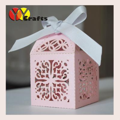 China Free ribbon cheap price paper wedding decorative gift box with good quality for sale