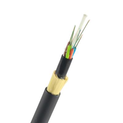 China Cable de fribra óptica al aire libre del PE, Spam del cable los 50M Spam 100 de la fibra de ADSS en venta