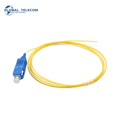 China SC UPC Fiber Optic Pigtail Single Mode Low Insertion Loss For CATV Systems for sale
