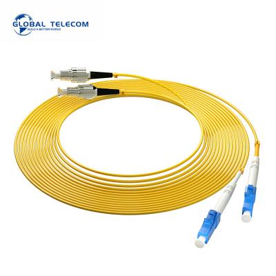 China cabo de remendo da fibra ótica de 65dB APC, palavra simples do PVC e cabo de fibra ótica frente e verso à venda