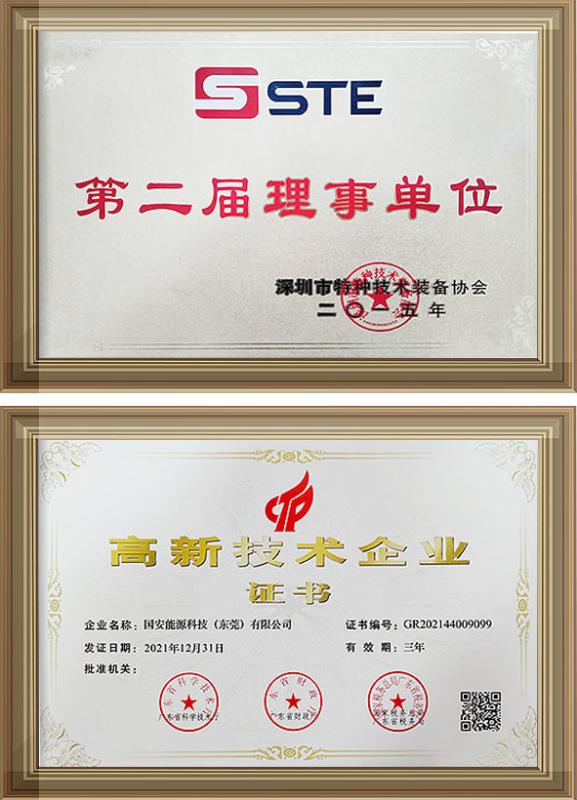 High-tech Enterprise - Guoan Energy Technology (dongguan) Co., Ltd.