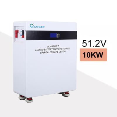 China Pushable Home Solar Energy Battery Power Storage Vertical 51.2v 10kwh 200Ah for sale