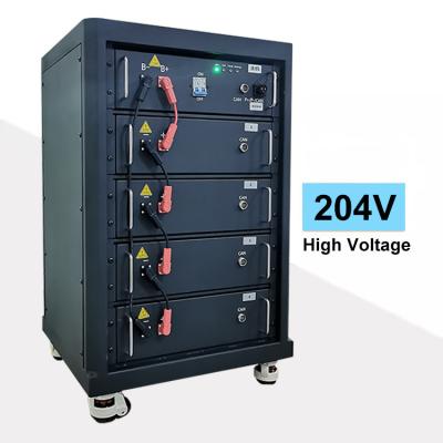 China 204V 10KW Solar High Voltage Lithium Battery For Solar Storage for sale