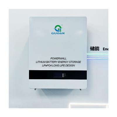 China Bateria de lítio 48V 10KWH Home Energy Powerwall inteligente BMS LifePO4 à venda