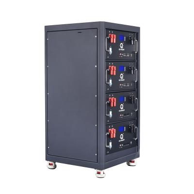 China Uso del establo del gabinete de almacenamiento de energía de la batería de ión de litio 40KW 48V 800AH en venta