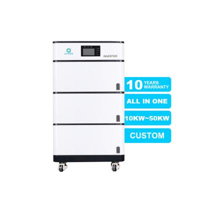 China Home Lithium Battery LifePO4 Energy Storage Stackable 51.2V 100Ah 200Ah for sale