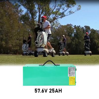 China Carrinho de golfe elétrico bateria de lítio 57,6 V 25 Ah portátil para venda à venda