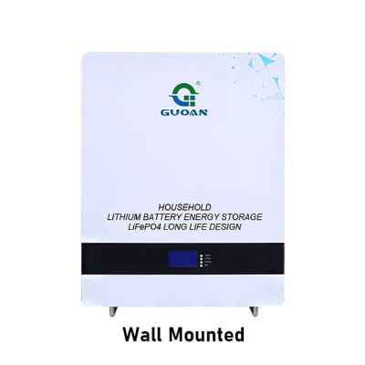 China 5.12KWH 100Ah Solar Energy Battery Power Practical GradE A Wall Mounted for sale