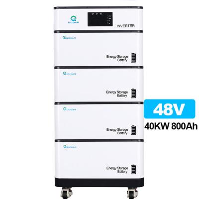 China 51.2V 10kwh Lithium Battery Inverter For Home Stacked 20kwh 30kwh 40kwh for sale