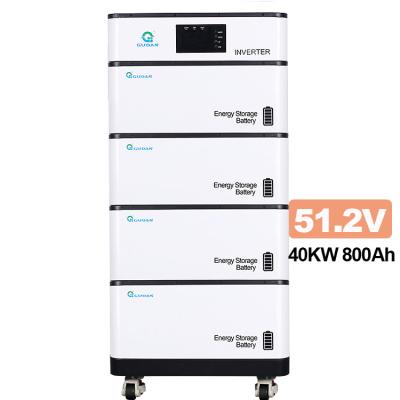 China 51.2V 800Ah Lithium Battery Home Inverter Deep Cycle Lifetime Warranty for sale