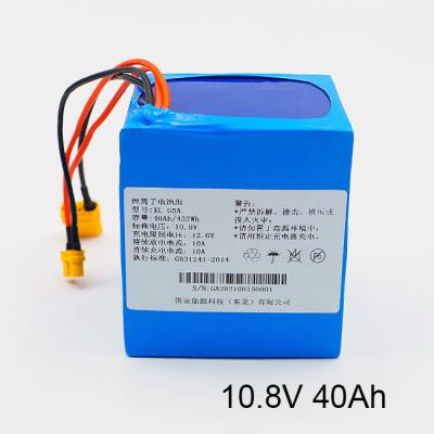 China Battery Pack 10.8v Li Ion Rechargeable For Electrical Devices for sale