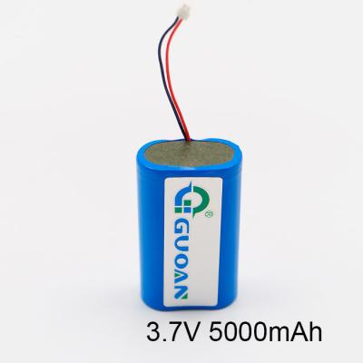中国 ポータブル 7.4V 18650 バッテリー パック リチウム イオン充電式をカスタマイズします。 販売のため