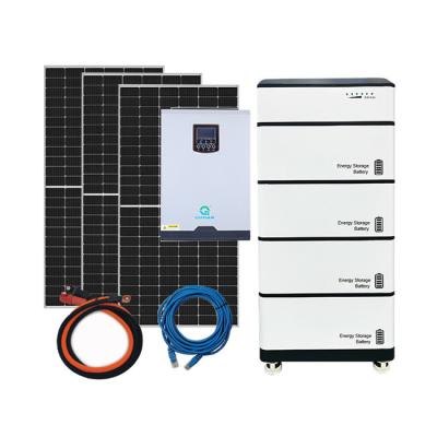 China 48V Residential Solar Battery Storage System Off Grid For Sale for sale