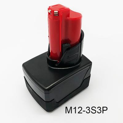 중국 10.8V M12 Milwaukee를 위한 500 주기에 코드가 없는 교련 건전지 그리고 충전기 판매용