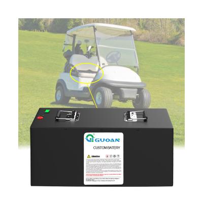 China 36V 48V 72V LiFePO4 Batteries Pack Apply To Golf Cart Electric Vehicle Tricycle for sale