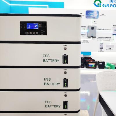 中国 Inverter High Voltage Lithium Battery 6000 Times Cycle Life 46.5V-56V Working Voltage 販売のため