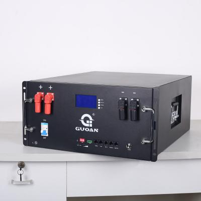 China 5U Desktop Energy Storage Cabinet para sistema de painéis solares com bateria de 48V 10KW 200AH à venda