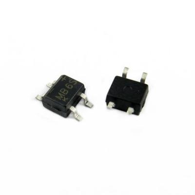 China Standard diode MB6S 0.5A 600V SOP4 rectifier bridge IC zu verkaufen