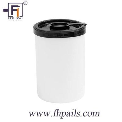 China Professional Plastic Print Round Container For Wet Paper Napkin for sale
