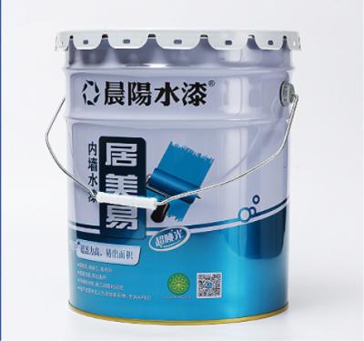 China 0.32-0.42mm 20L Open Head Steel Pail With Gold Rust Inhibitor Coatings for sale