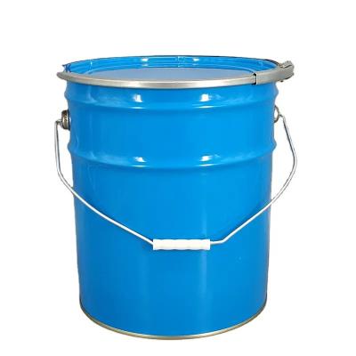 China 0.32-0.42mm 20 Liters Chemical Pails With Lever Lock Ring Lid for sale