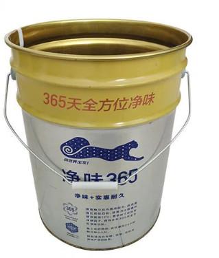 China 5 Gallon Chemical Pail Solvent Detergents 0.32-0.42mm for sale