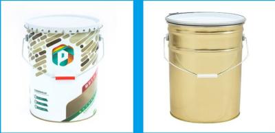 China 5 Liter offene Metallbehälter zum Aufbewahren und Befördern aller Arten von Farben zu verkaufen