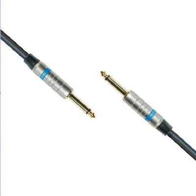 China 1/4 Inch 6.35mm Guitar Pedal Cables Keyboard Cable Instrument Cable For Bass for sale