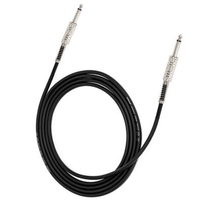 China 5.5mm 3m Audio Wire Instrument Cable Amp Cord For Bass Guitar 1/4 Inch Straight for sale