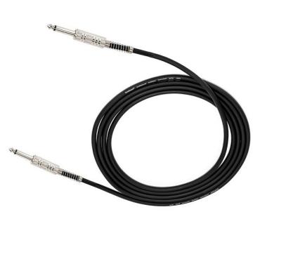 China 5.5mm Guitar Audio Cable Wire Instrument Cable Amp Cord For Bass Guitar 1/4 Inch Straight for sale