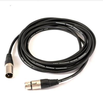 China Cable de micrófono de 10 pies XLR de hombre a mujer Cable de micrófono para mezclador en venta