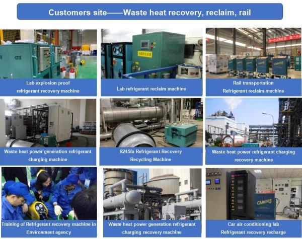 Quality Explosion proof refrigerant recovery machine refrigerant gas recovery unit ATEX for sale