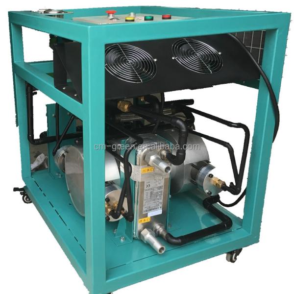 Quality 4HP oil less large gas displacement R514A HFO refrigerant recovery machine low for sale