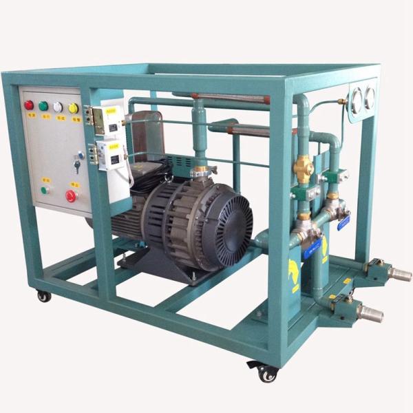 Quality R1233zd R123 Refrigerant Recovery Machine Low Pressure 2HP Oil Less Refrigerant for sale